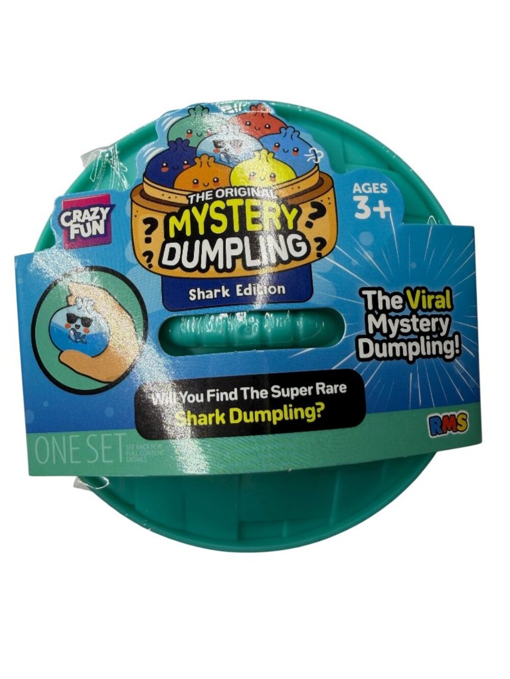Authentic RMS Shark Dumpling Galaxy Edition Mystery Squishy New Sealed